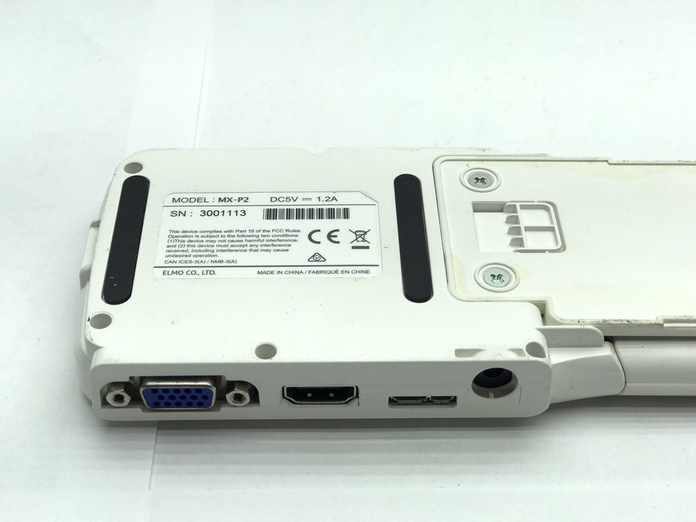 Elmo MX-P2 4K Visual Presenter Document Camera