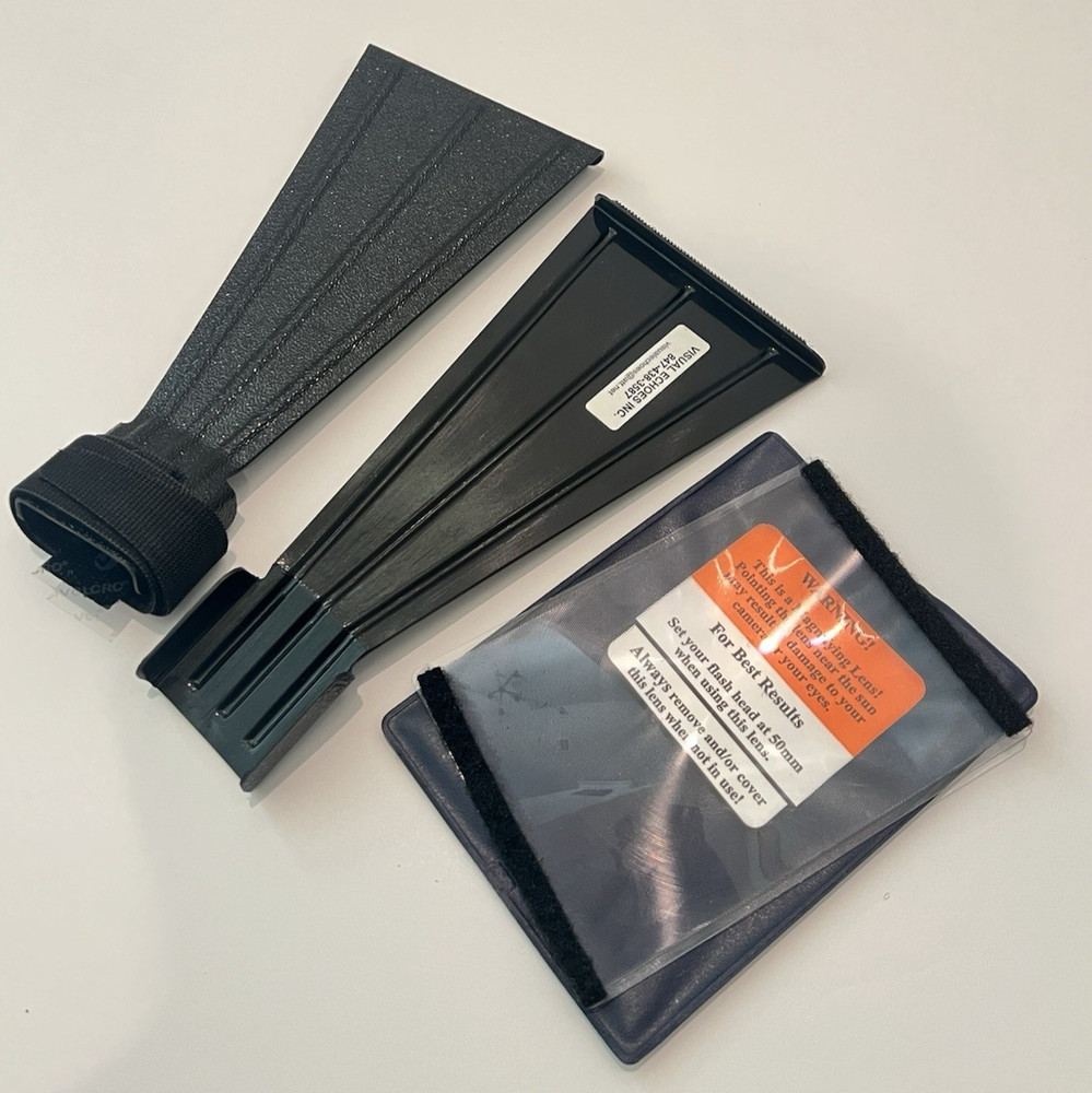 Visual Echoes FX-4 Better Beamer Flash Extender for Canon Nikon etc.