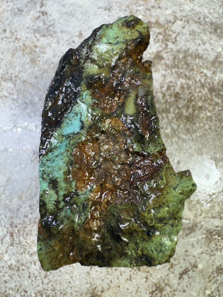 Natural Hubei turquoise nugget