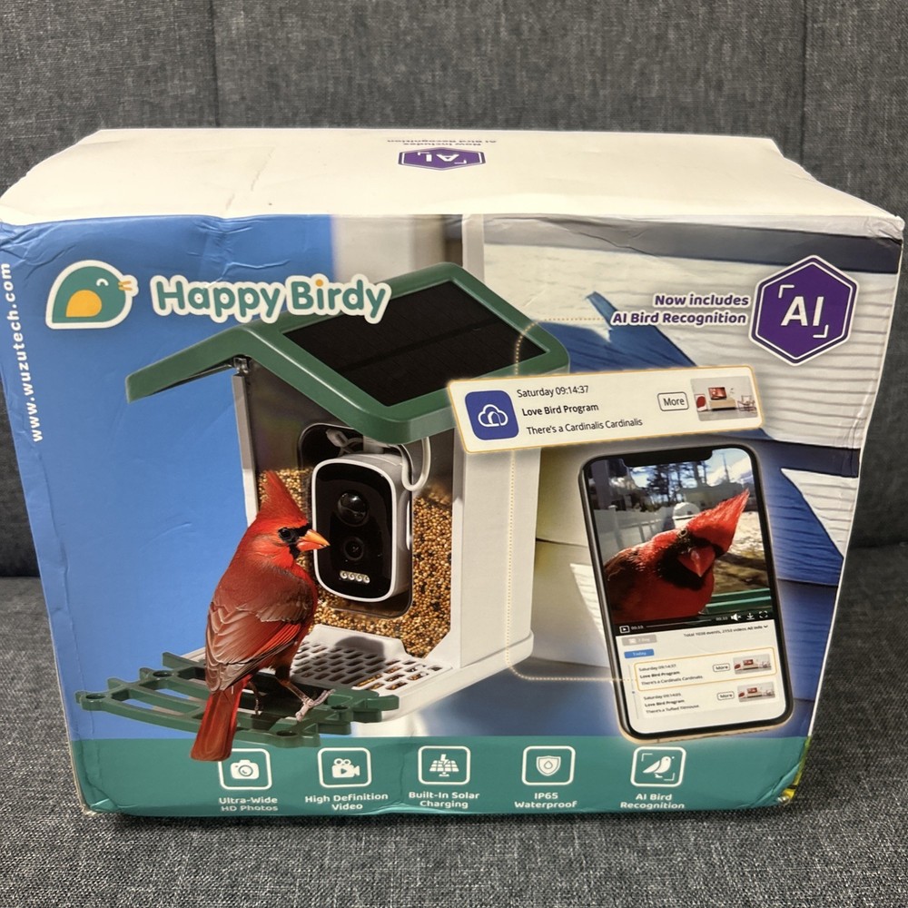 Happy Birdy AI Birdy Feeder