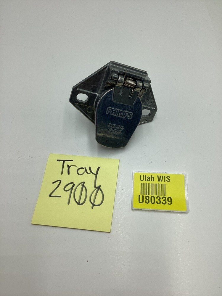 PHILLIPS 15-720 SAE J560 7 WIRE TRAILER SOCKET PLUG