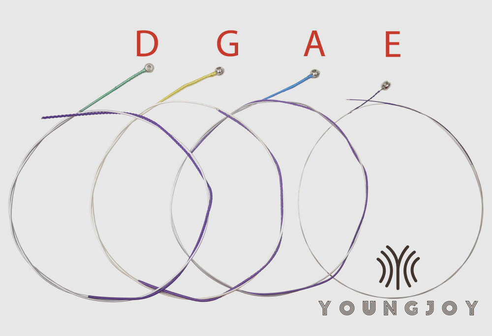 Opera Perlon Violin Strings 4/ 4, Medium Gauge,Full Set (G,D, A,E), Set Ball End