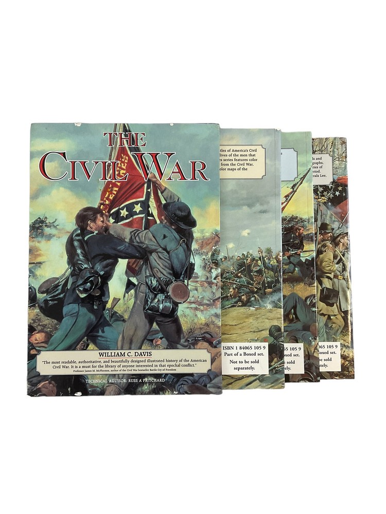 The Civil War Battlefields Commanders Fighting Men 3 Set Softcover Reference ...