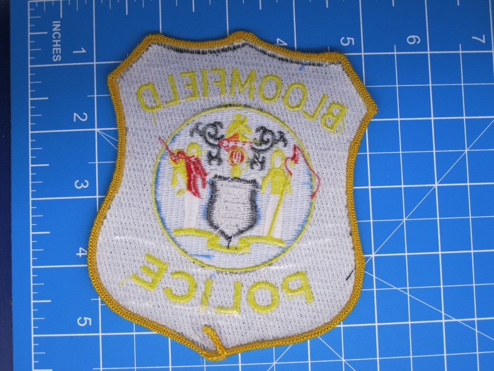Bloomfield New Jersey Police patch