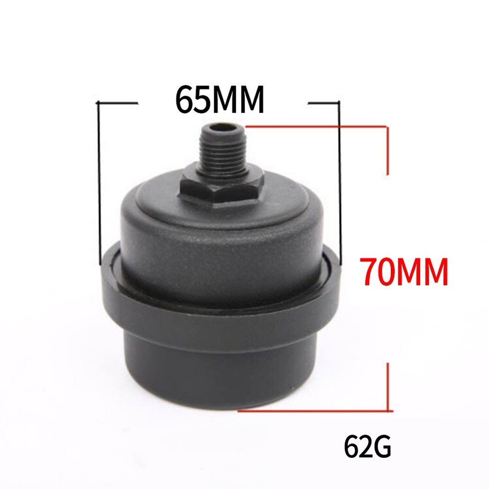 1pcs Disposable Sponge Filter Muffler Filter Air Compressor 13mm Black