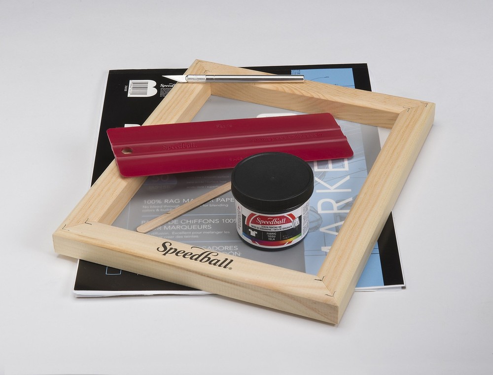 Paper Stencil Beginner Screen Printing Kit, 045061