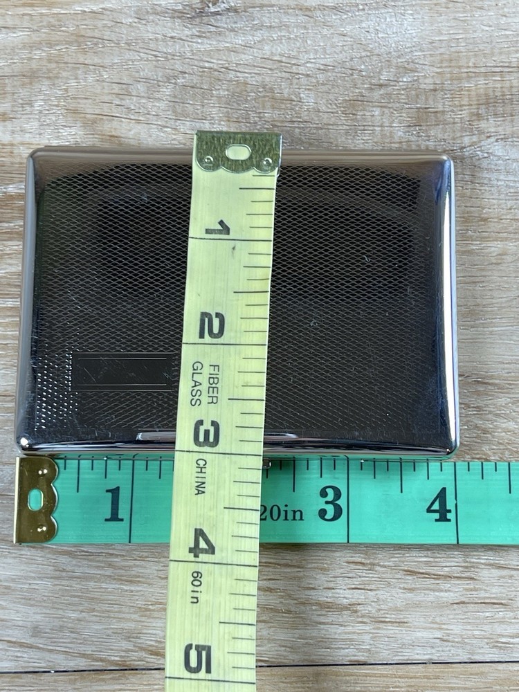 Lubinski Silver Toned Cigarette Holder Case