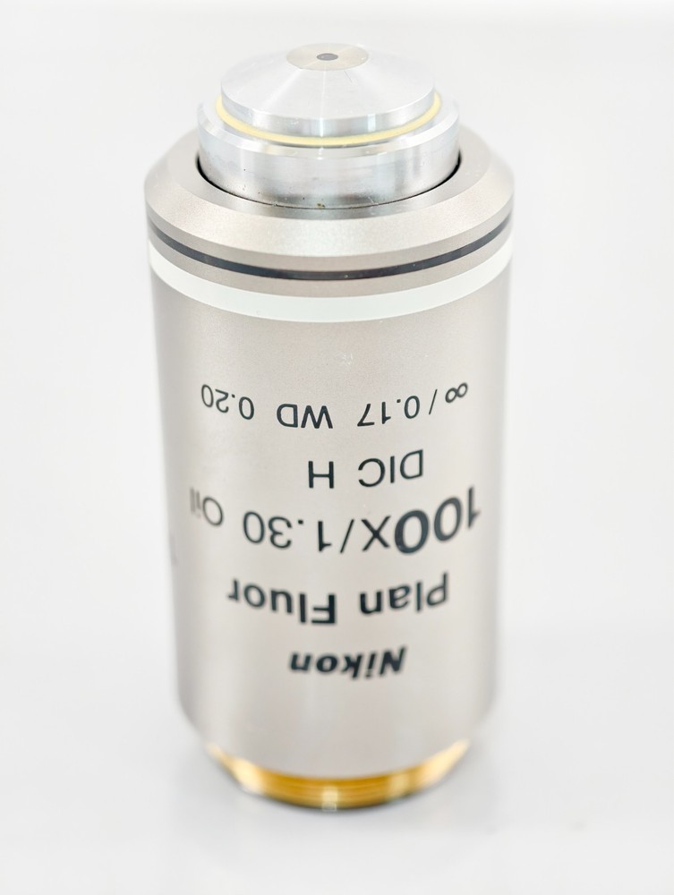 Nikon Microscope Objective Plan Fluor 100x 1.30 Oil DIC H CFI Eclipse