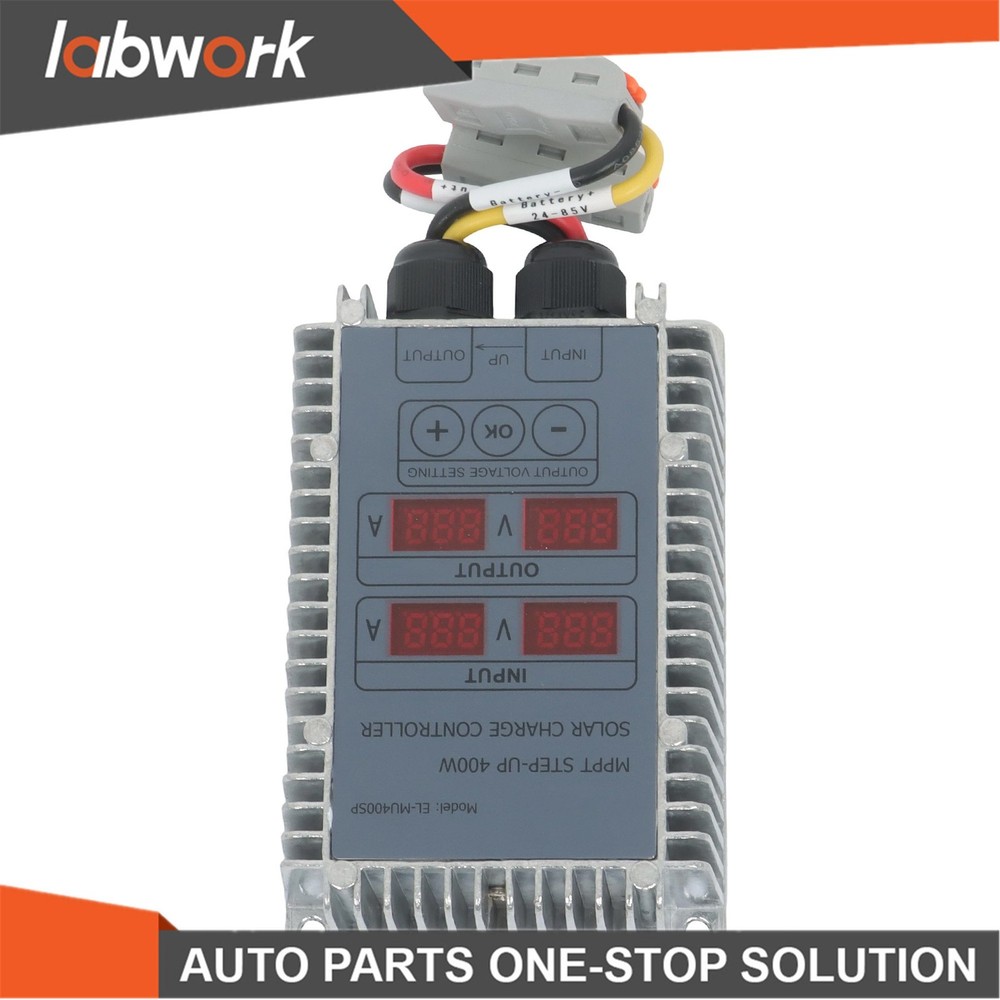 Labwork Solar Battery Charge Controller Boost MPPT Voltage Adjustable 24‑85V