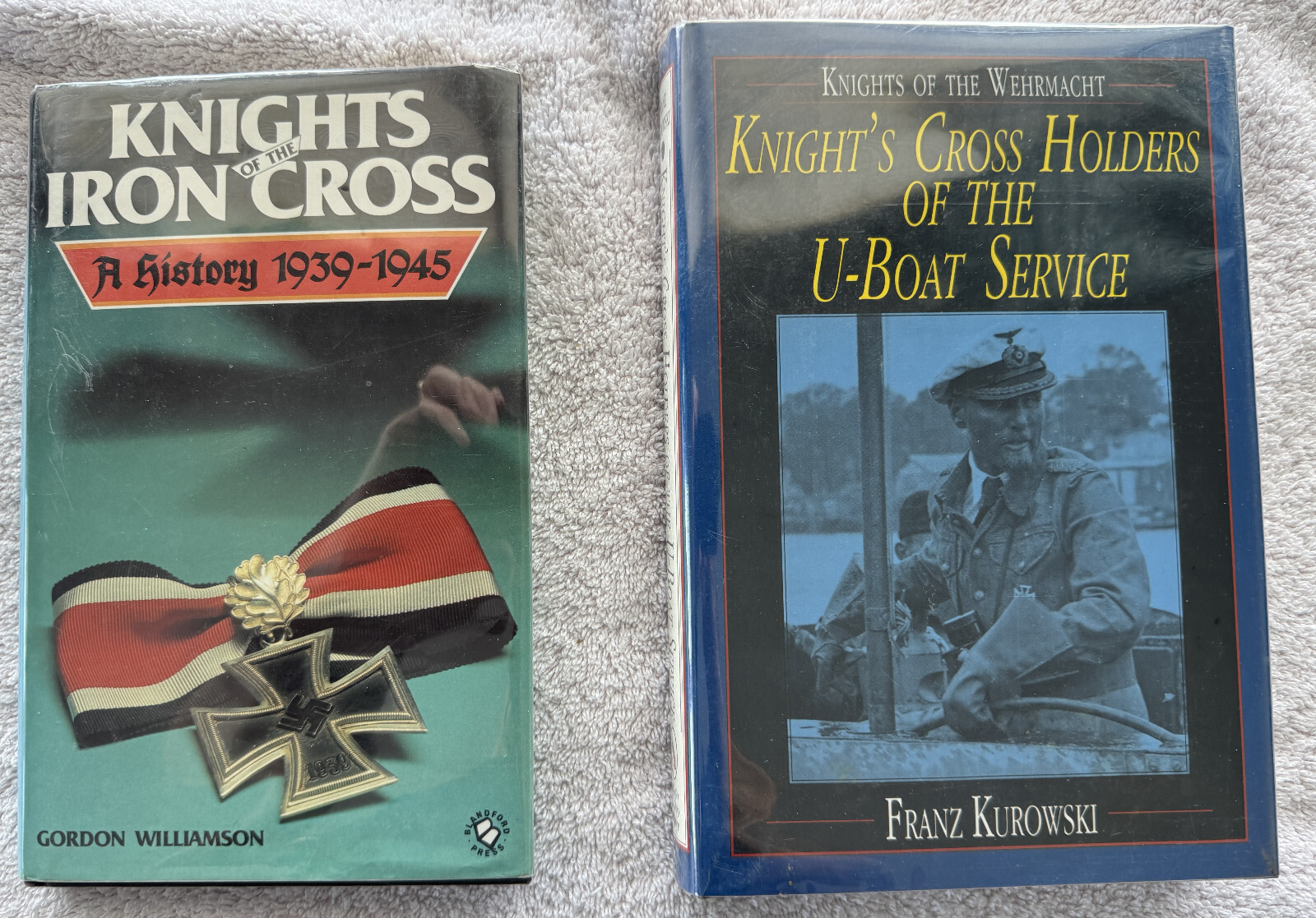 2 WWII Books on the Knights Cross: Knights of the Iron Cross, U-Boat KC Holders