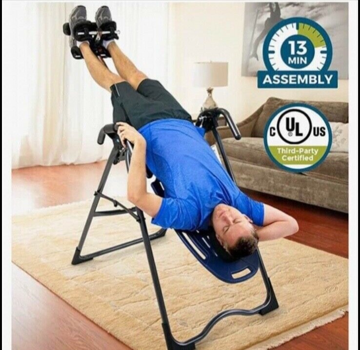Teeter Inversion Table For Back Pain & Pressure Point Exercise