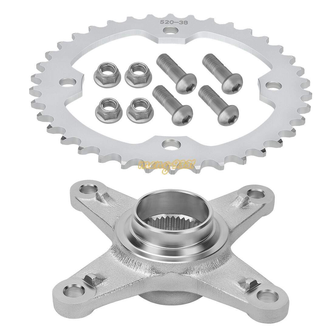 REAR SPROCKET HUB COLLAR AXLE For YAMAHA YFZ450 2004-13 RAPTOR 700 700R 2006-24