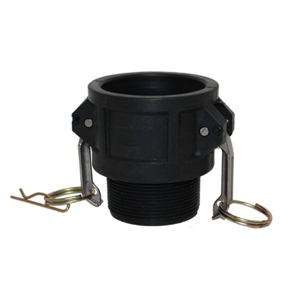 B200-PP Pro Flow 2-Inch Polypropylene Camlock Fitting Type-B NEW