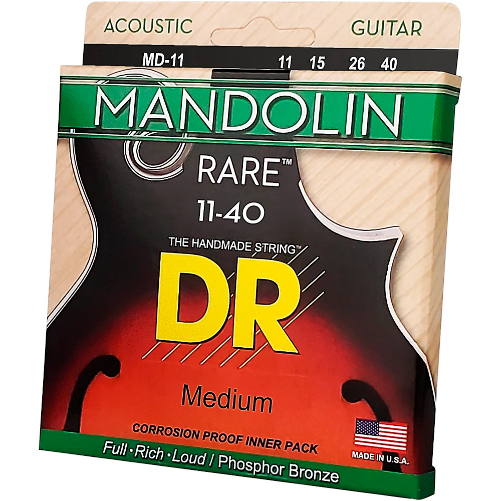 DR Strings Phosphor Bronze Medium Mandolin Strings