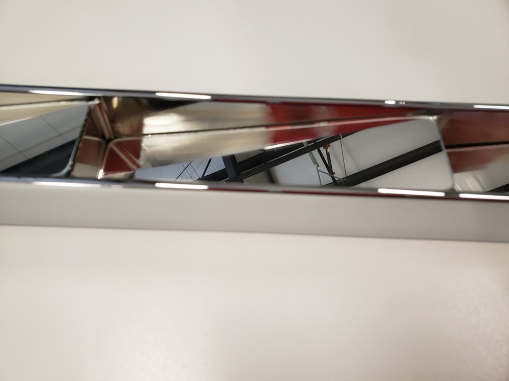 Rearview 5 Panel Mirror, Dune Buggy Mirror, Off-Roading Mirror, Chrome