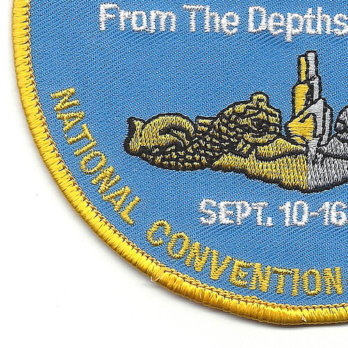 Submarine Base Convention Peoria 2001 Patch