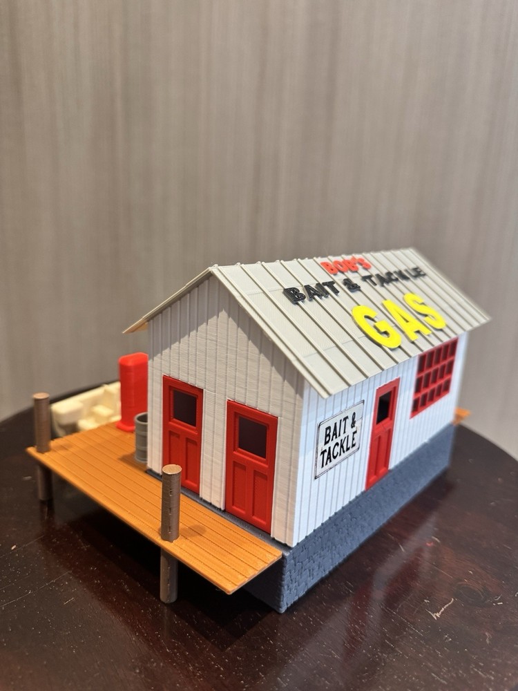 O Scale “Dockside Bait & Tackle”
