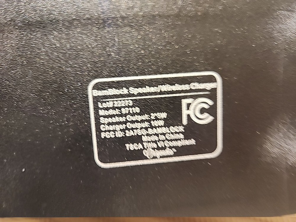 Bamblock Bluetooth Speaker Wireless Charger