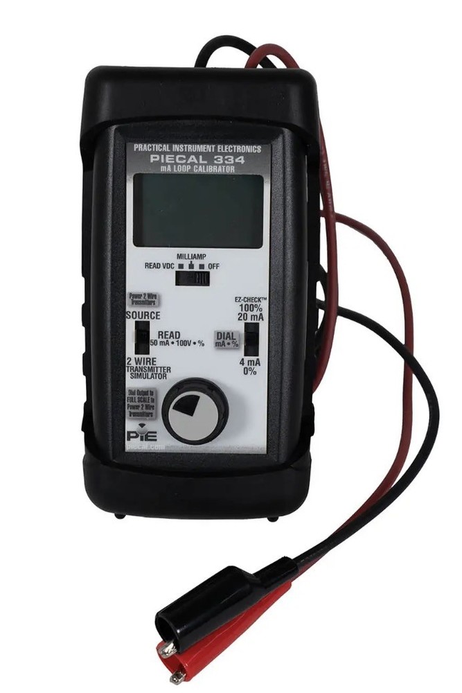 PIE 334 Milliamp Loop Calibrator, 4-20mA