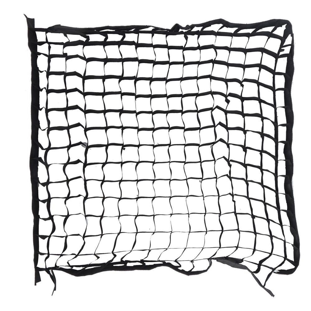 80x80cm Softbox Cellular Grid Mesh with Hook and Loop Fasteners Lining for