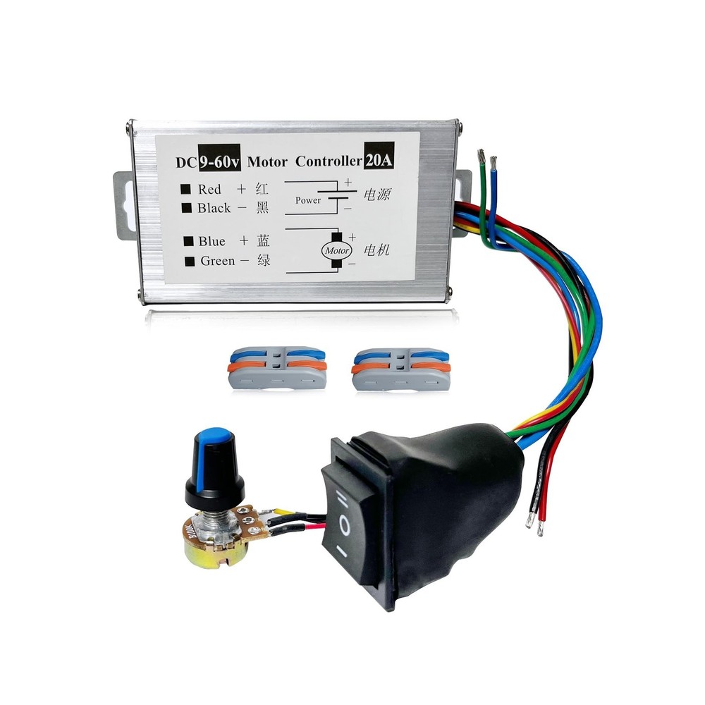 DC Motor Speed Controller ，DC 12V 24V 36V 48V 60V Pulse Width Modulation