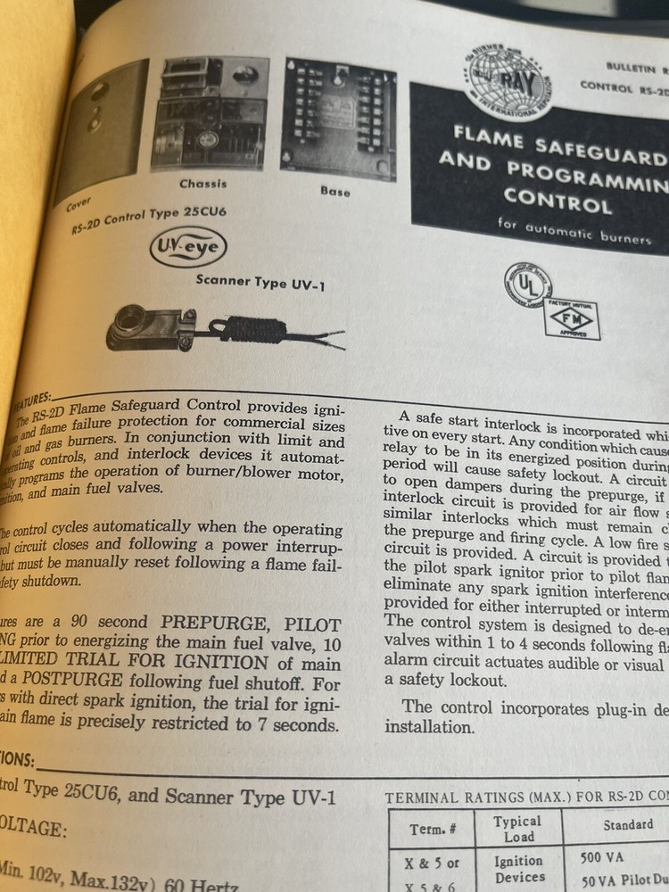 Powermaster Burner Model P # 2PKG Operating and Maintenance Instructions
