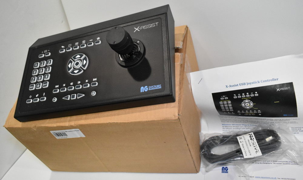 New X-Assistant X3200 CCTV USB Joystick Controller