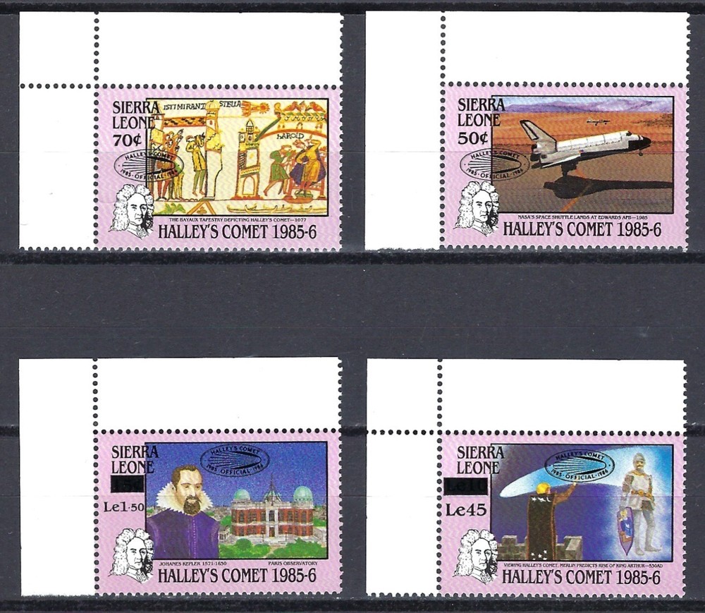 SIERRA LEONE #813-16 MINT, NH