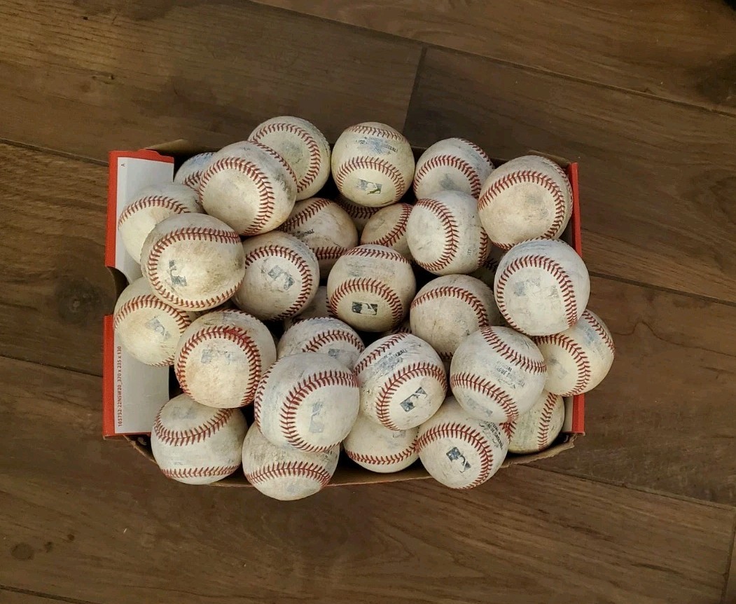 (20) Used Baseballs Major League Rawlings MLB lot FREE SHIPPING Lot Maj