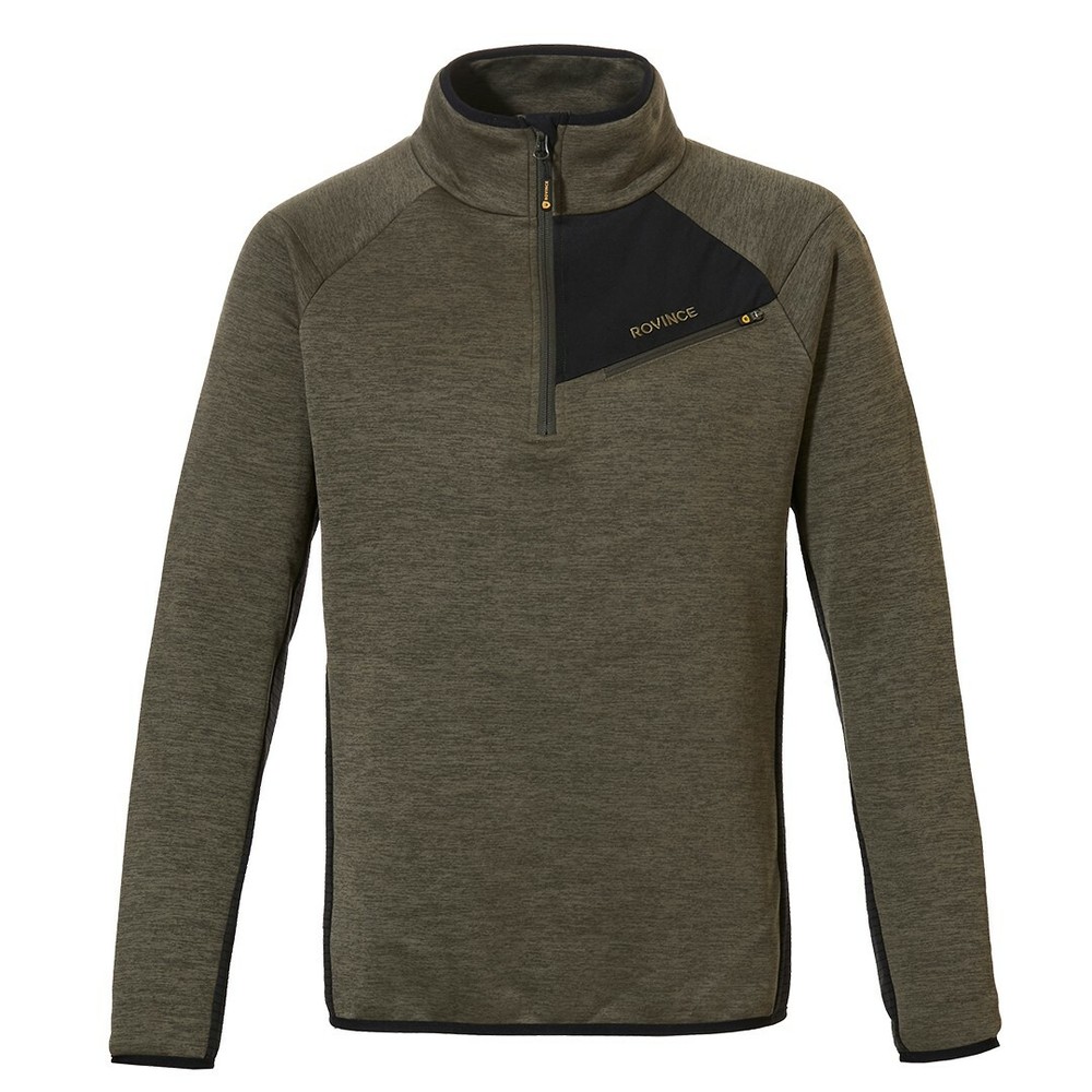 Rovince Zip Neck Pullover