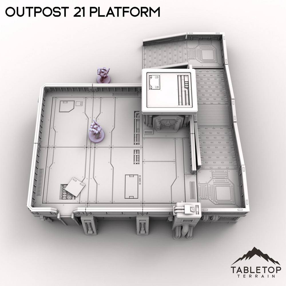 Outpost 21 Platform - Grimdark Gothic Wargaming Tabletop