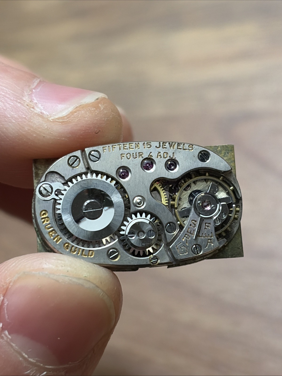 14K Art Deco 1920’s - 30’s Gruen Ladies White Gold Watch