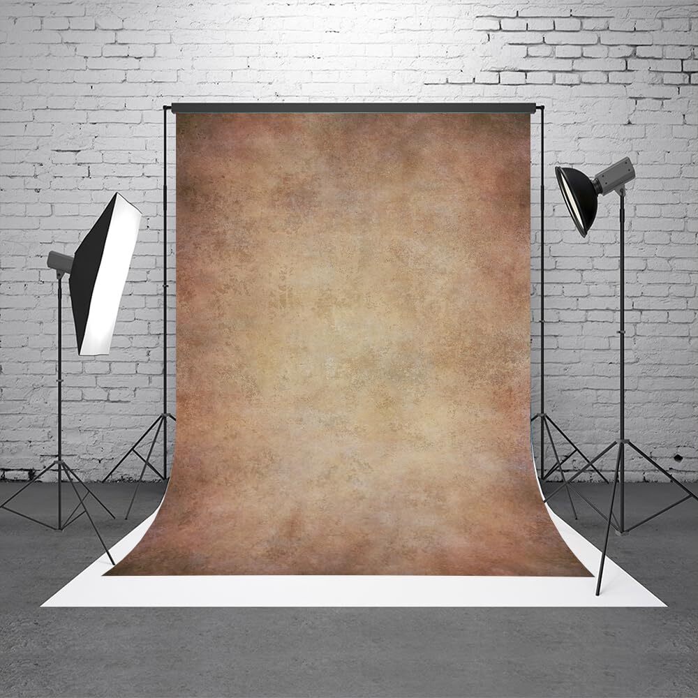 5x7ft Brown Rust Abstract Photography Backdrops Mottled Background