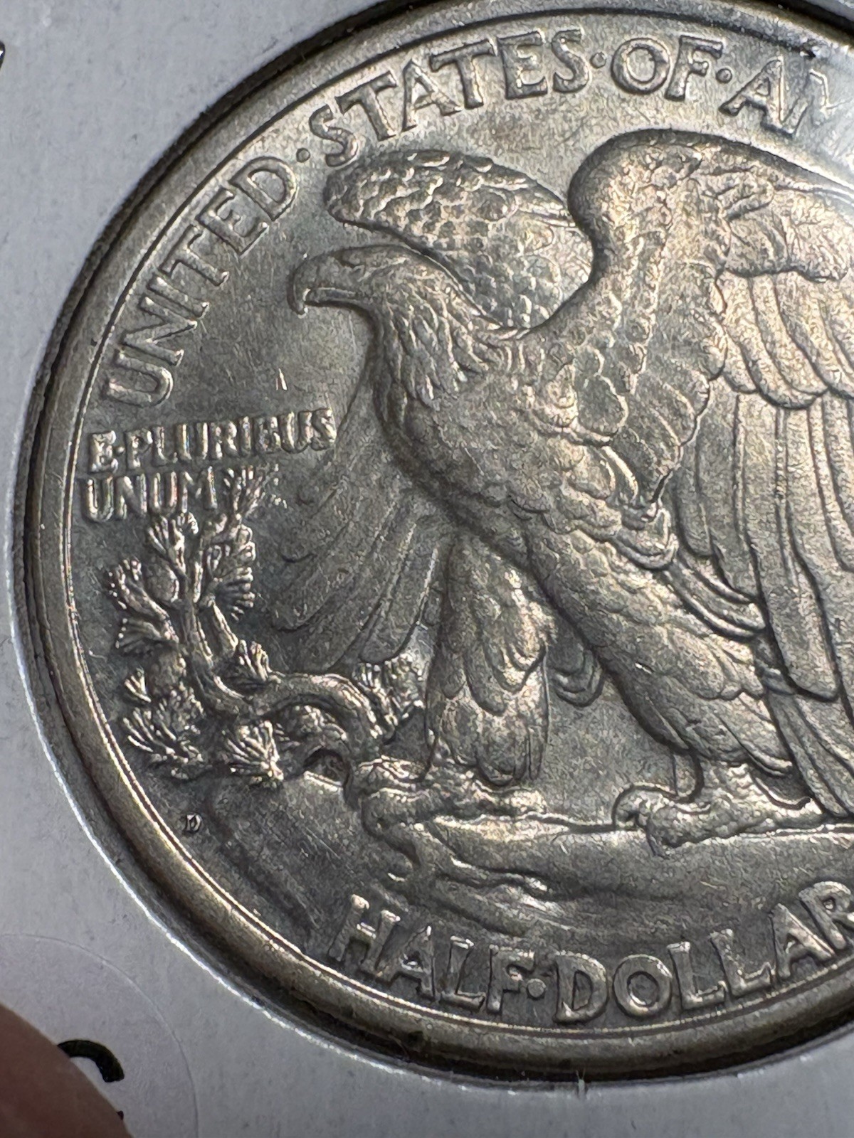 1934D Walking Liberty Half Dollar 50c US Silver Coin XF