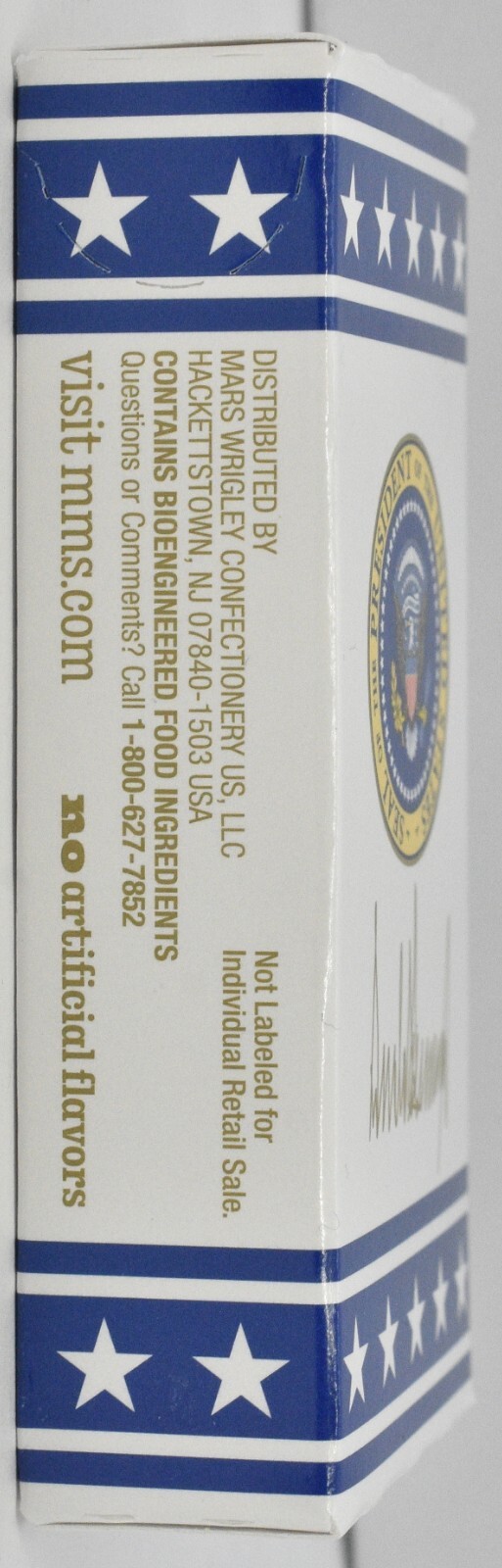 President Donald Trump M&M Peanut Chocolate Candy 2025 Air Force One