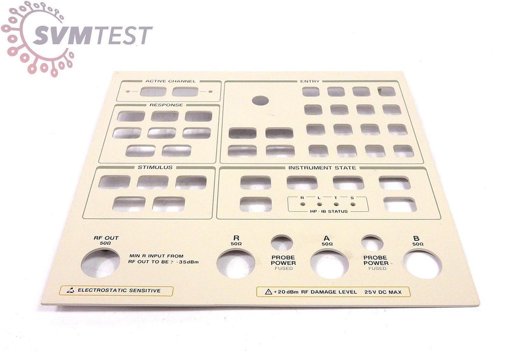 Agilent 8753C Trim Plate