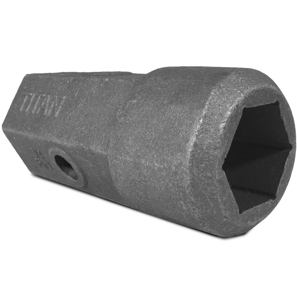 Titan Attachments Auger Bit Repair Hub 2" Female Hex 5/8 and 3/4