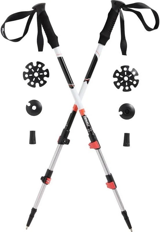 Denali Sawtooth Spin Snowshoes 9x30 Winter Hiking Kit w/ Poles & Bag – 250 lb