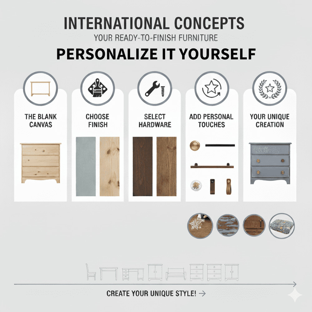 Unfinished Phone Stand