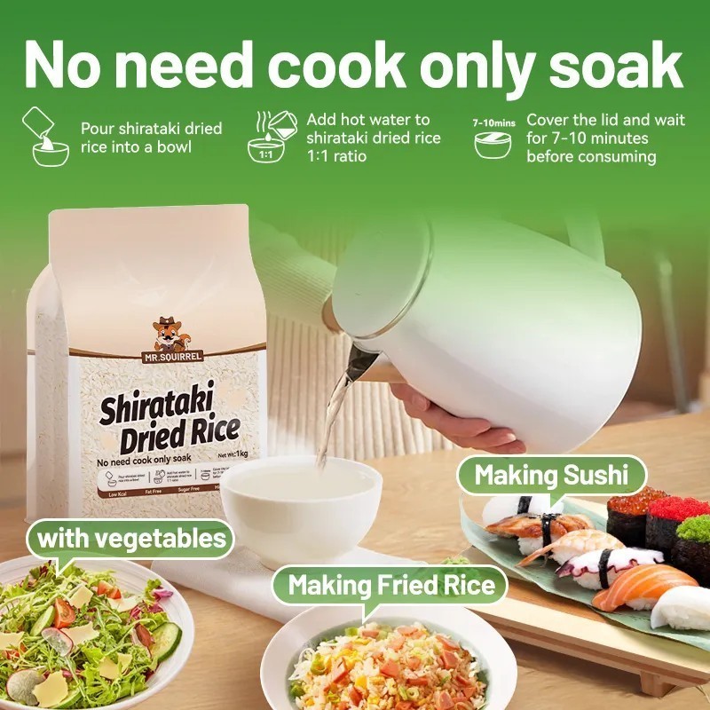 Shirataki Dried Rice
