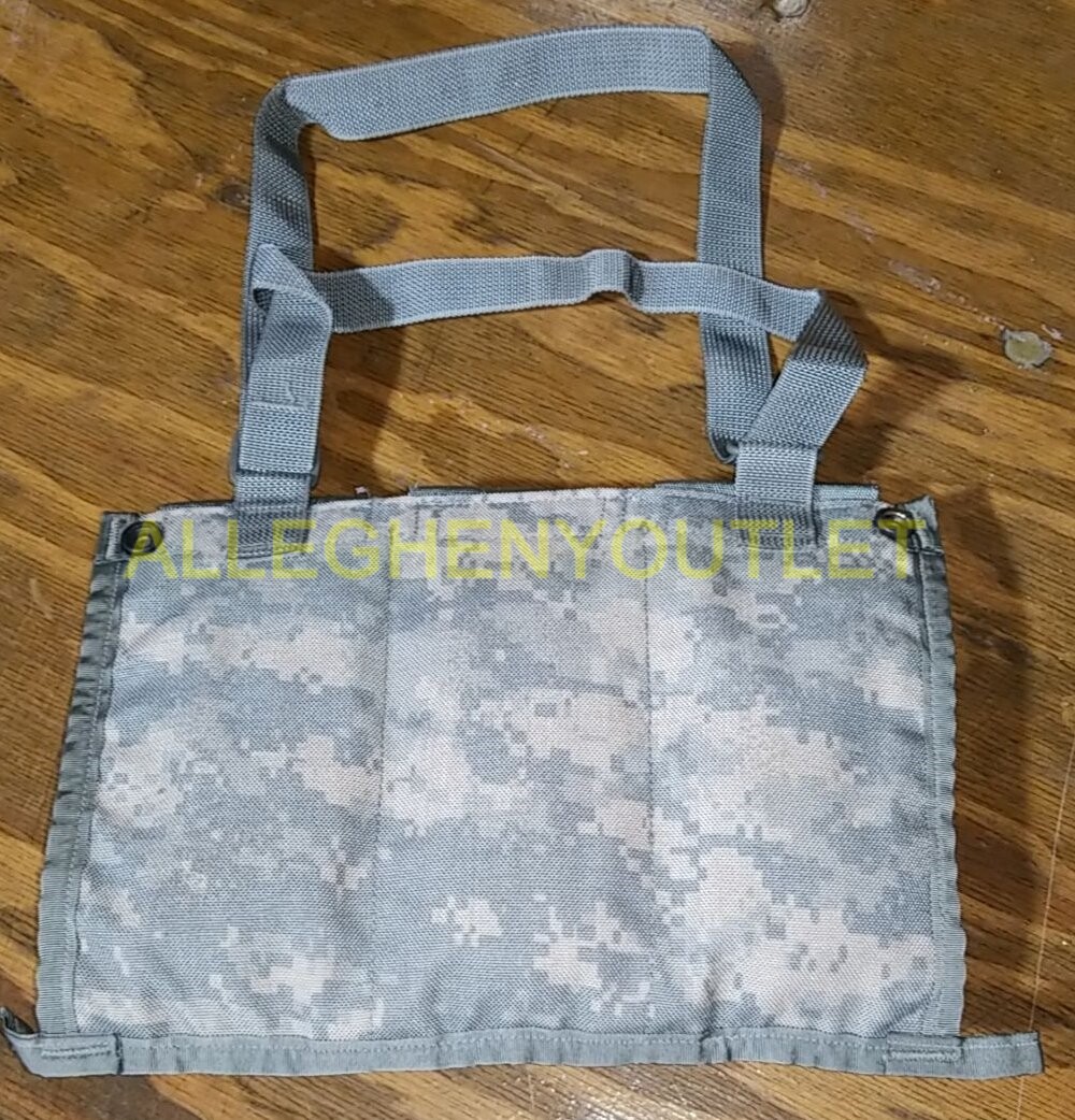 6 Magazine ACU Bandoleer Pouch, MOLLE Mag Pouches Military Army UCP Camo EXC