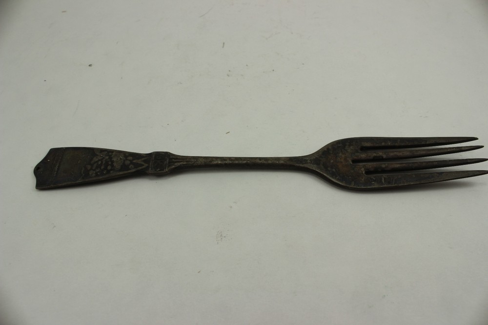 Antique Reed & Barton Fork 1883 Silver? Silverplate?