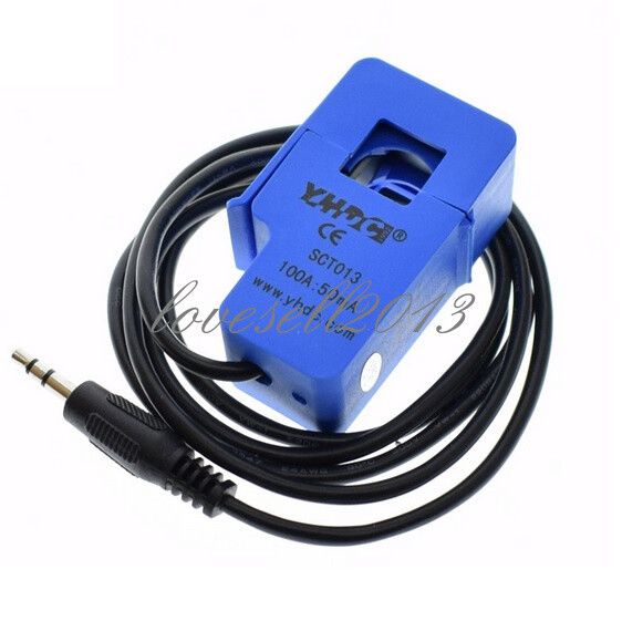 SCT-013-000 100A Non-invasive AC Current Sensor Split Core Current Transformer