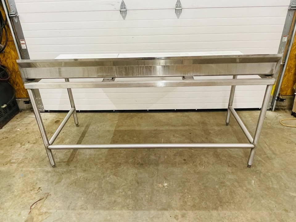 Universal Poly Work Top Butcher Table