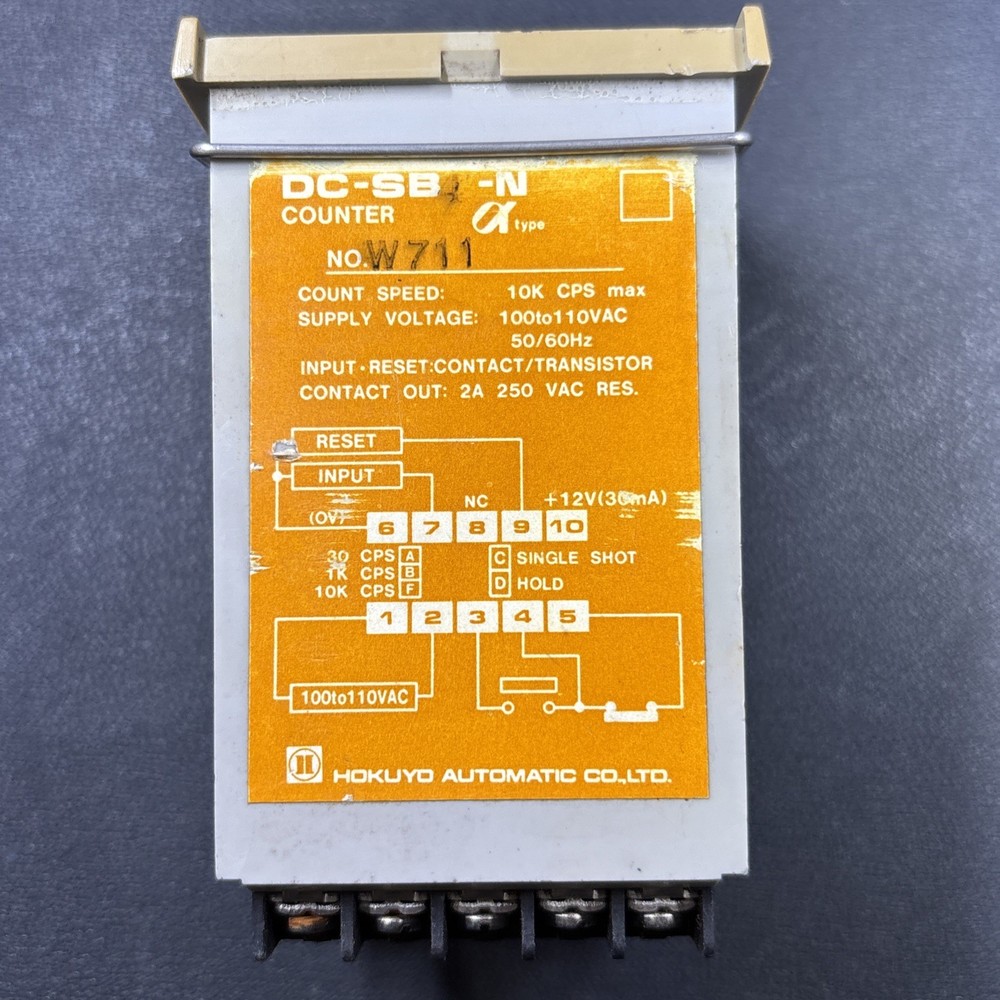 Hokuyo Automatic DC-SB4-N Counter