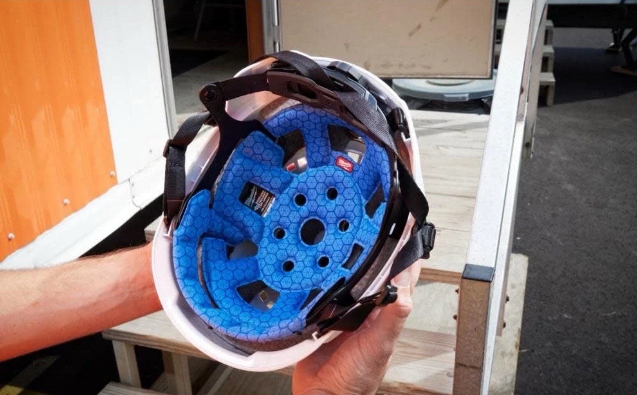 Milwaukee Bolt Safety Helmet Cooling Liner 48-73-4544 Blue