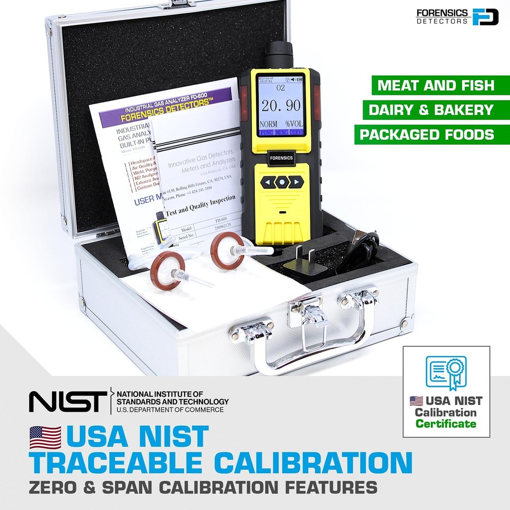 FORENSICS DETECTORS FD Oxygen Analyzer for Headspace Analysis by FORENSICS | ...
