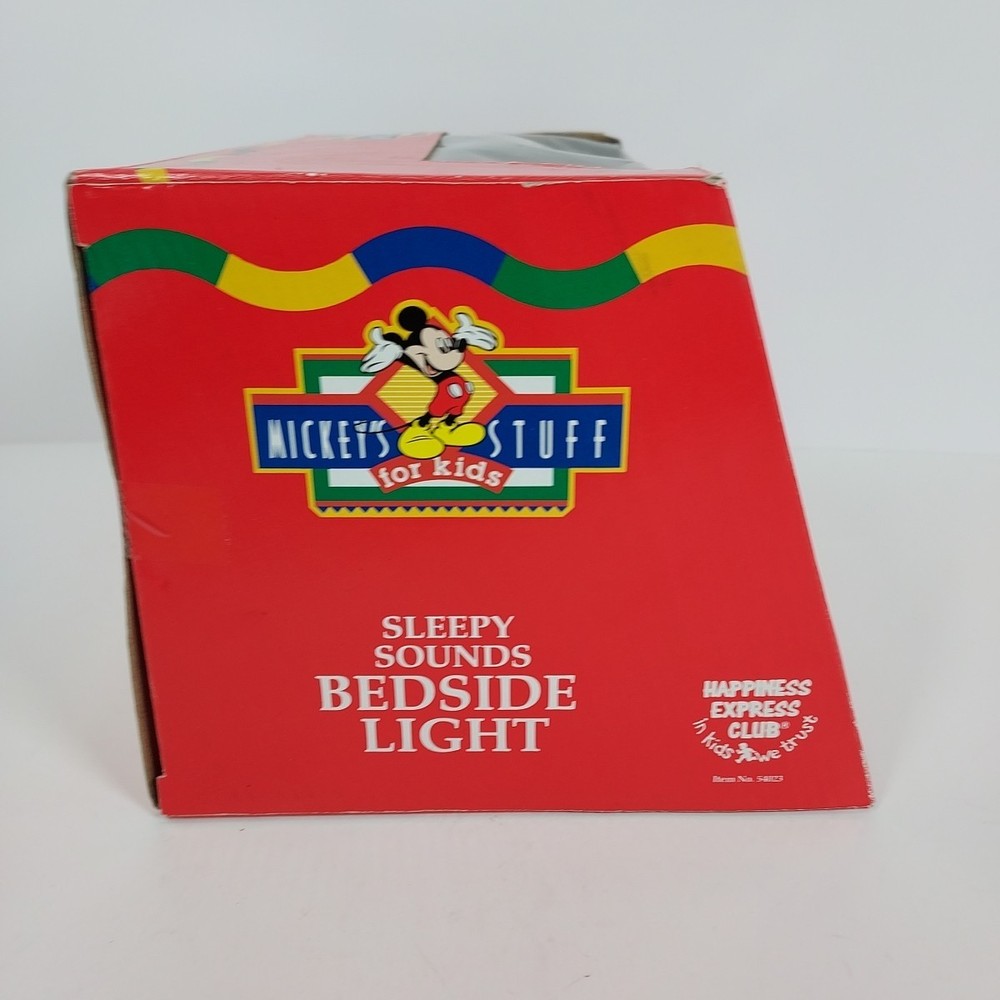 Mickeys Stuff Disney Sleepy Sounds Bedside Light Sensor Lights Up Count Sheep