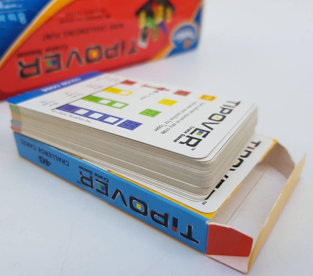 ThinkFun Tipover Tip Over Crate Logic Puzzle Game Strategy Challenge Stem 8+