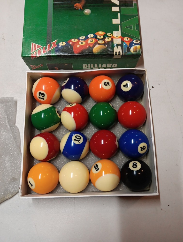 billiard balls vintage